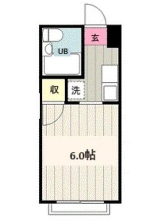 クロノス淵野辺本町の物件間取画像